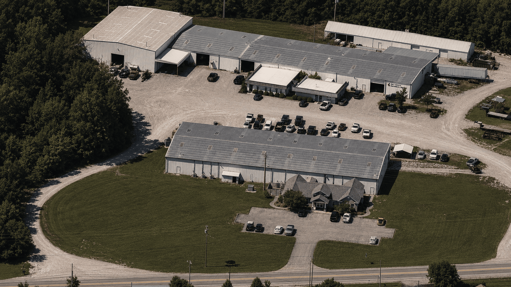 Large industrial machine shop building and manufacturing campus in Cookeville Tennessee
